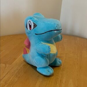 Pokemon Blue Totodile Plush